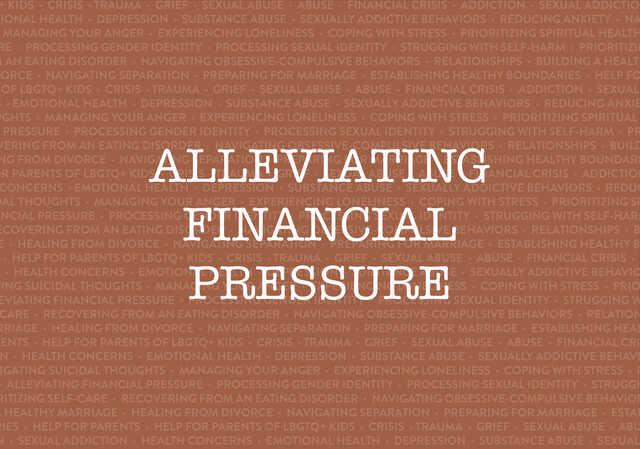 alleviating financial pressure